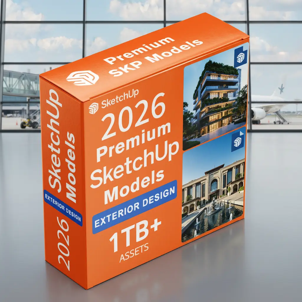 Exterior Design SKP Bundle