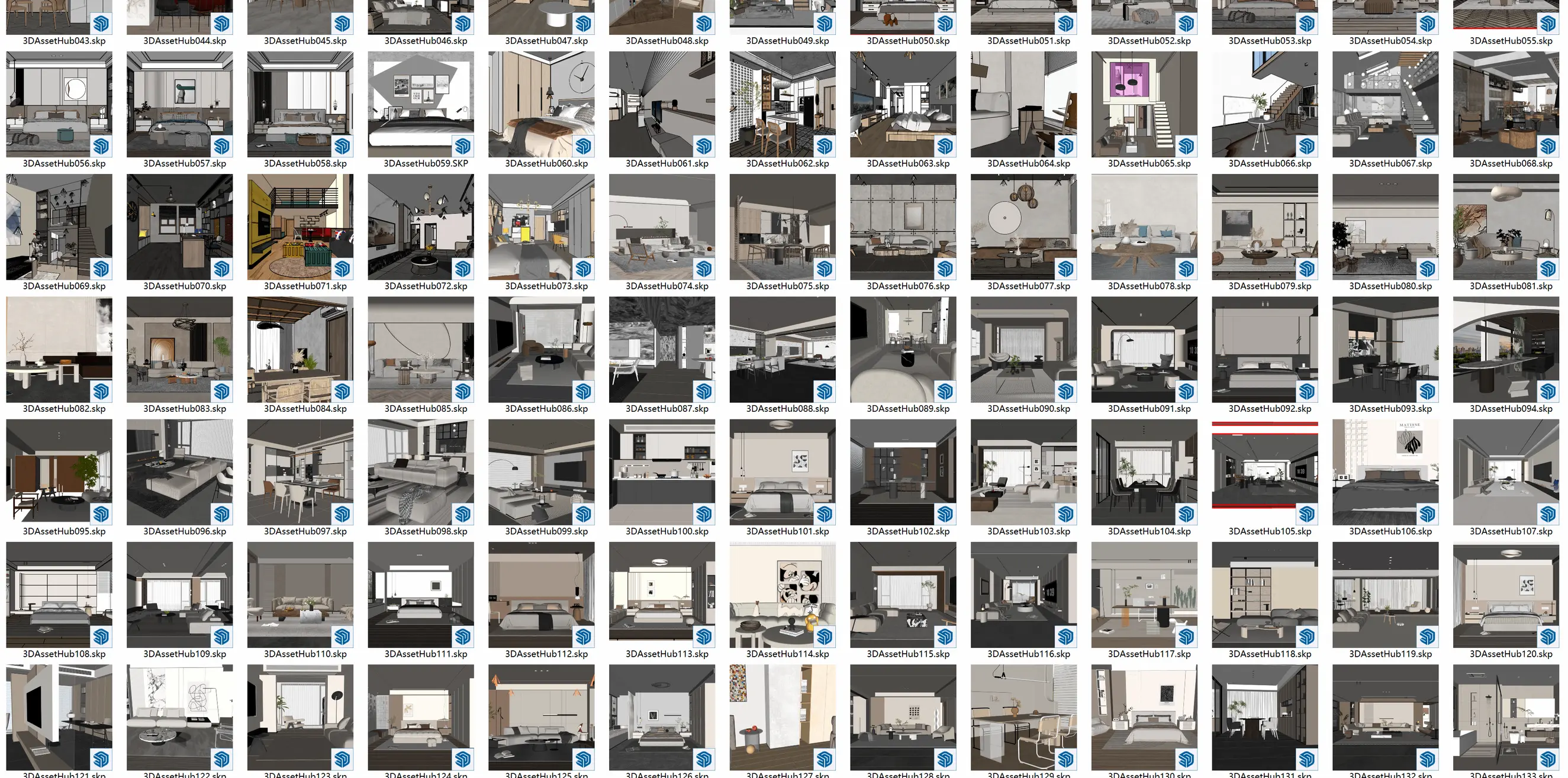 Contemporary Platform Bed