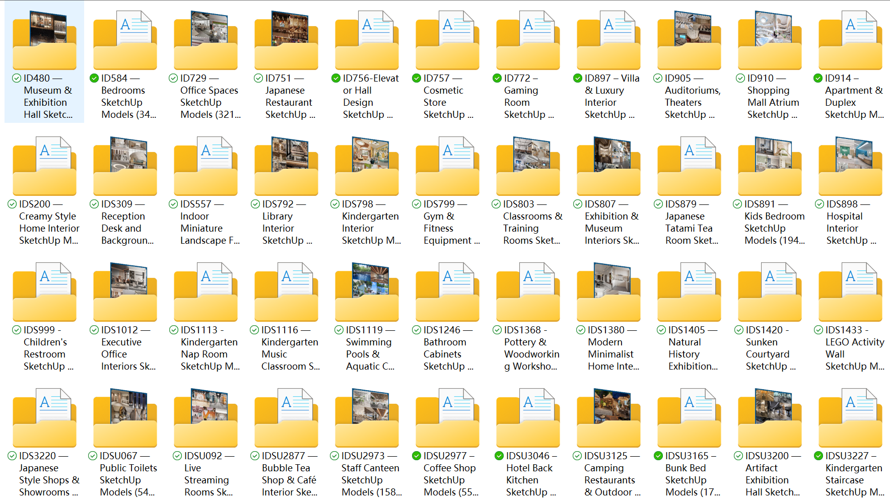 Organized Folder Structure